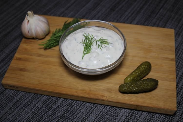 Горчично-майонезный соус для бургера