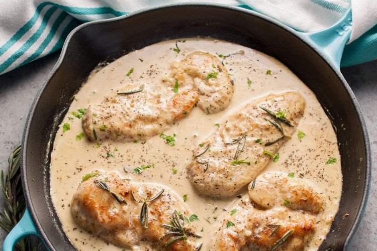 Сливочный соус к курице