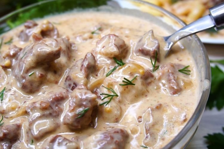 Сливочный соус к говядине