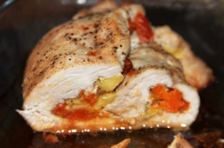 Фаршированное филе индейки