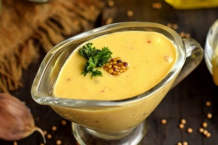 Белый соус для пиццы