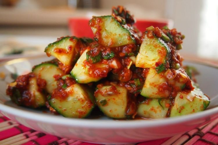 Кимчи из огурцов