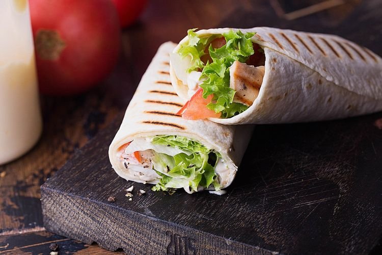 Тортилья с рыбой