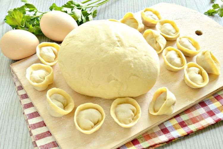 Тесто для пельменей на желтках