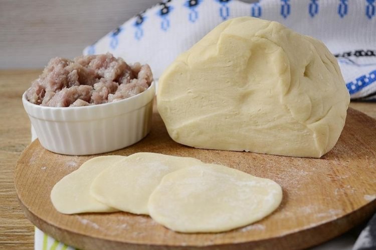 Тесто для пельменей на кефире