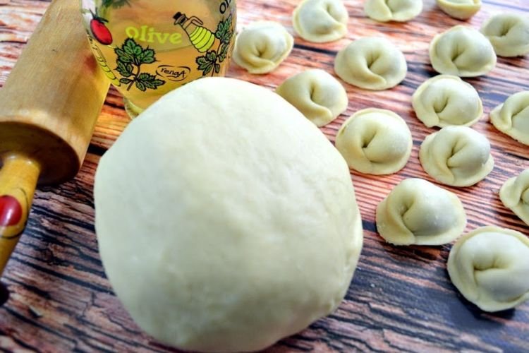 Тесто для пельменей на минералке