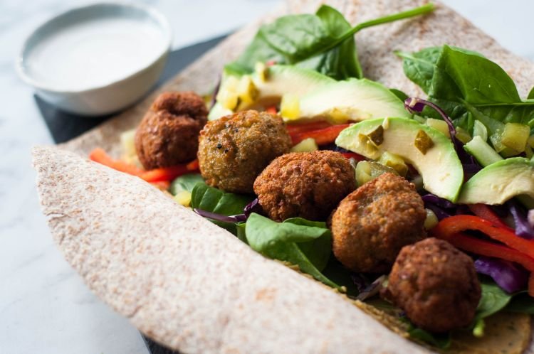 Фалафель с грибами