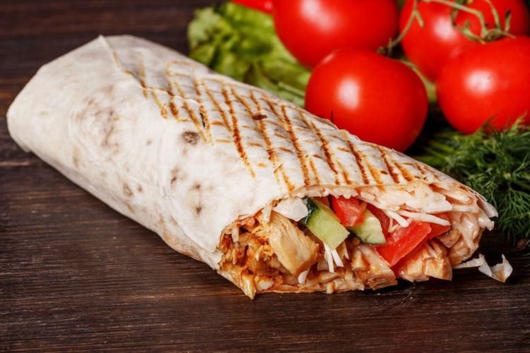 Турецкая шаурма с курицей
