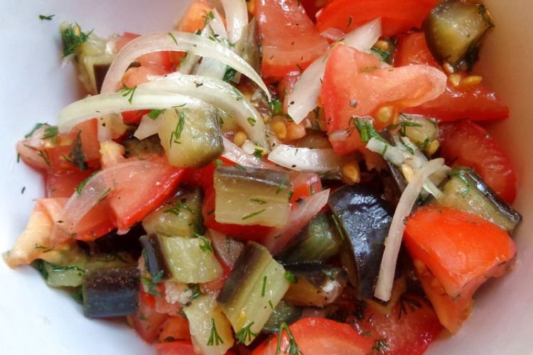 Запеченные баклажаны по-турецки