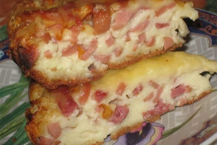 С колбасой и сыром