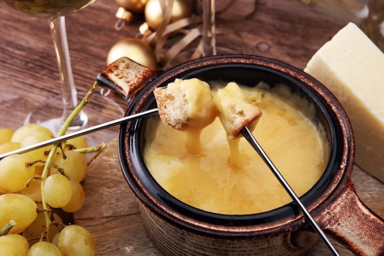 Сливочное фондю