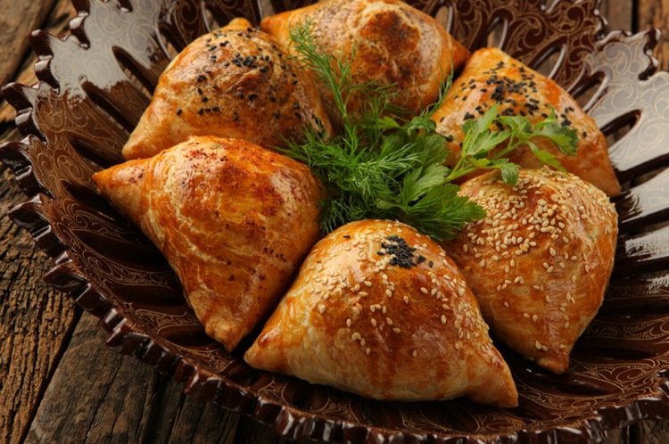 Самса с бараниной