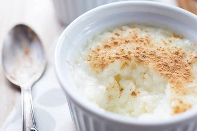 Рисовый пудинг со сгущенкой