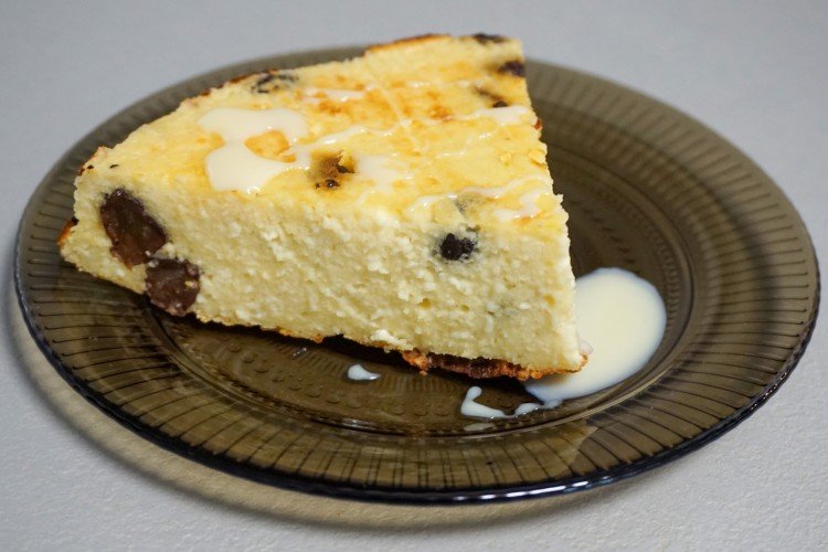 Творожная запеканка с манкой