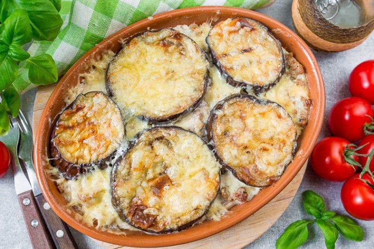 Запеканка из баклажанов