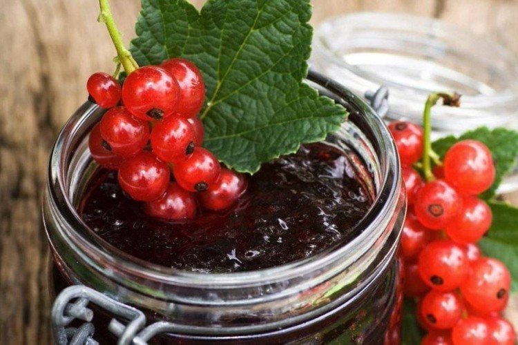 Джем из красной смородины с медом