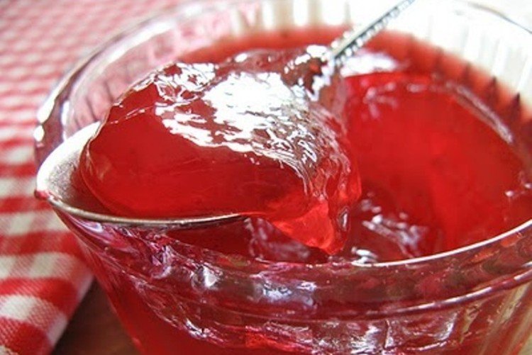 Джем из красной смородины с желатином