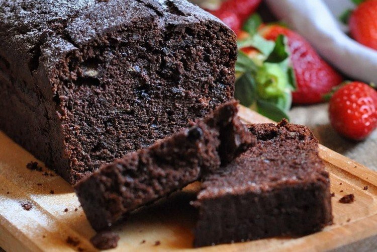 Вегетарианский шоколадный кекс