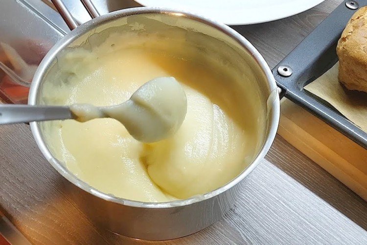 Заварной крем без яиц для Наполеона