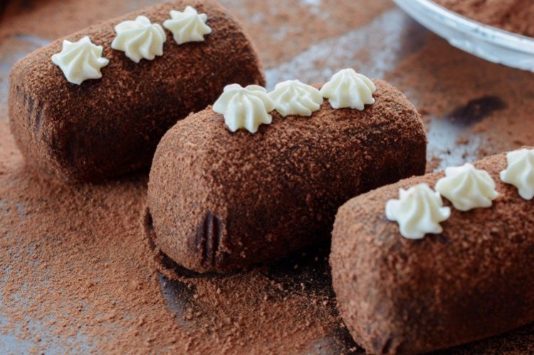 Пирожное «Картошка» с орехами