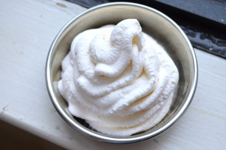 Творожный крем со сгущенкой