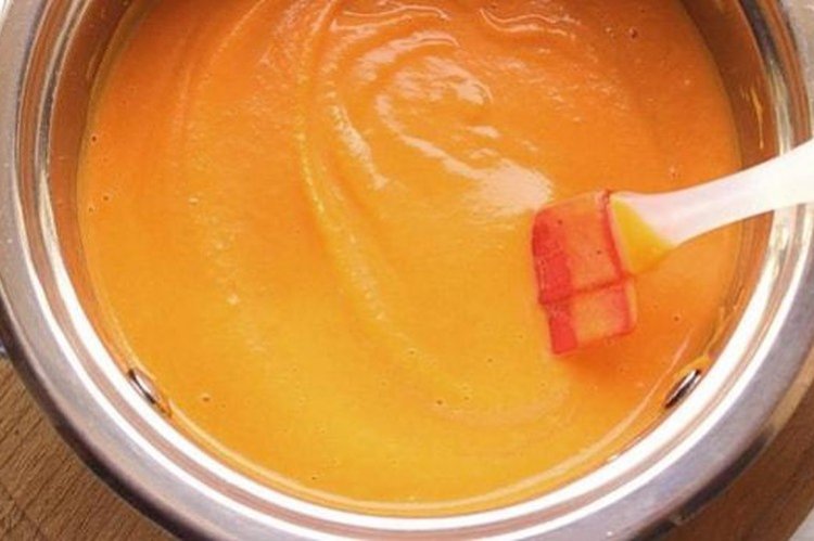 Творожный крем с тыквой