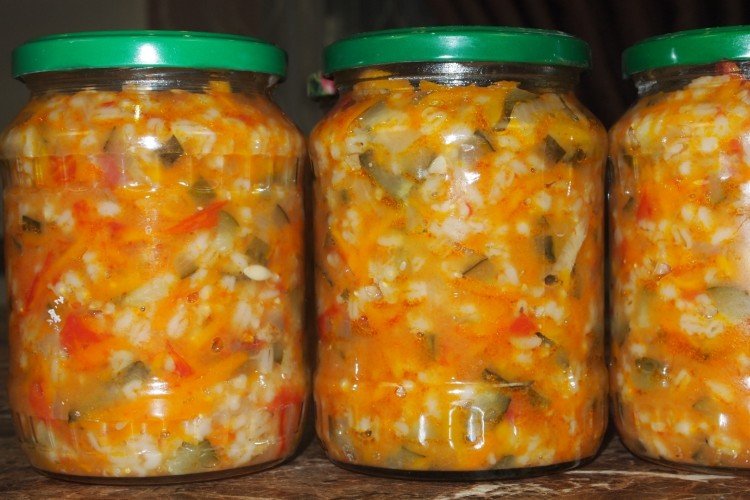 Рассольник с кабачками на зиму