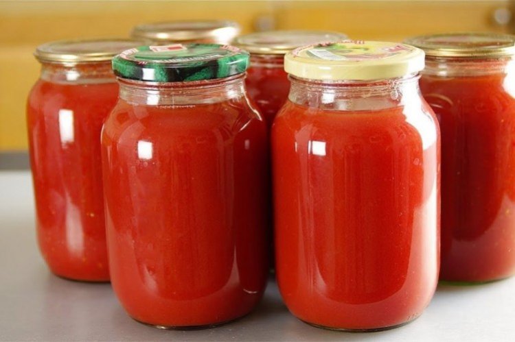 Томатный сок на зиму