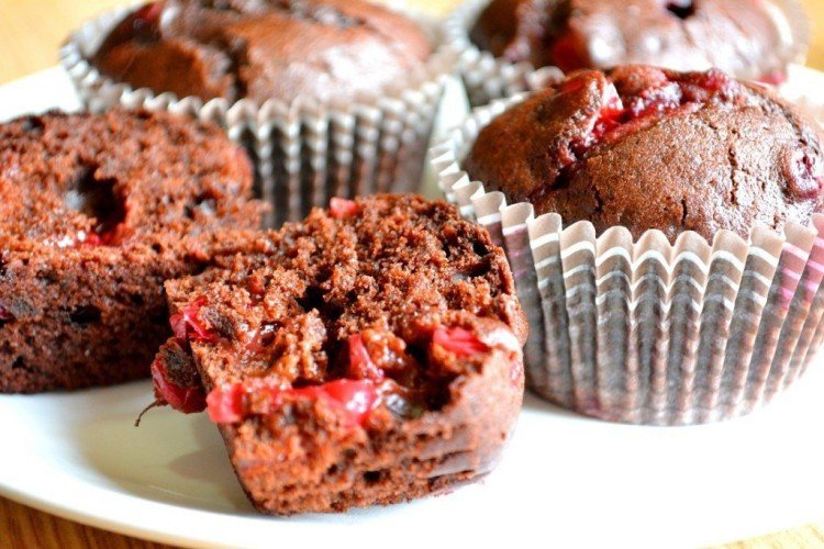 Постные шоколадные маффины