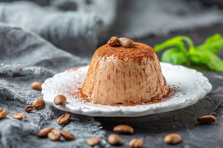 Кофейное бланманже