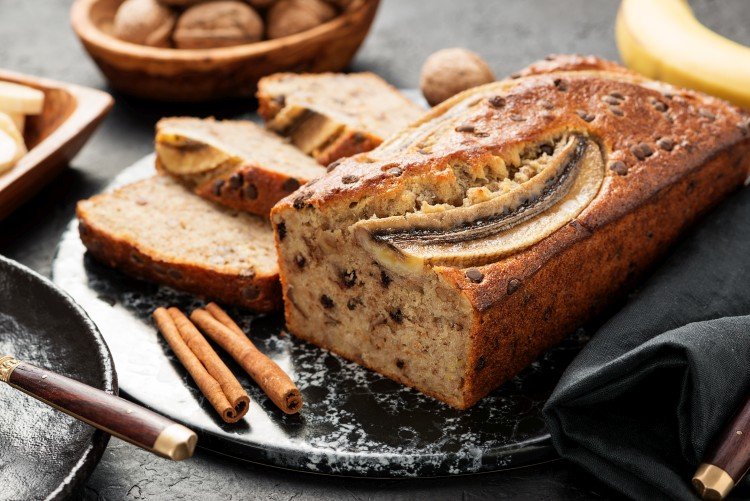 15 простых рецептов бананового хлеба