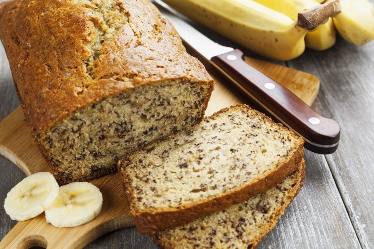 Банановый хлеб с медом