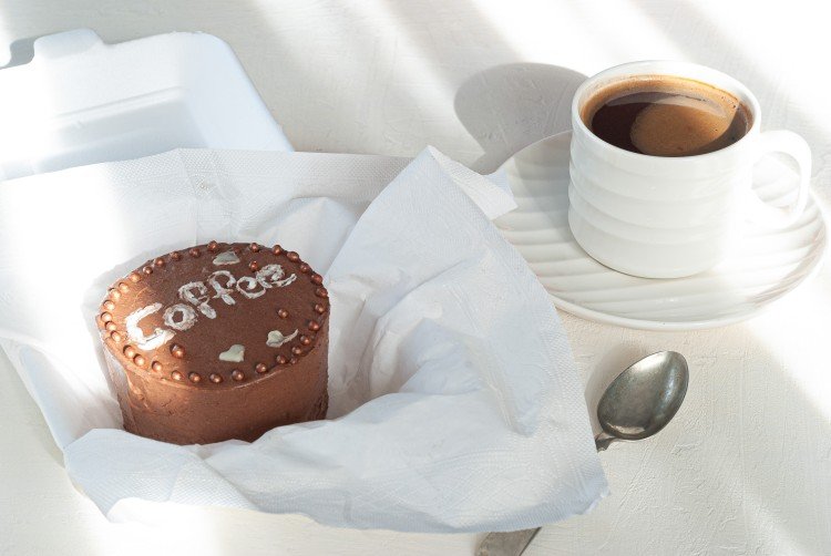 Бенто-торт «Зебра»