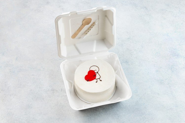 Бенто-торт на сгущенке