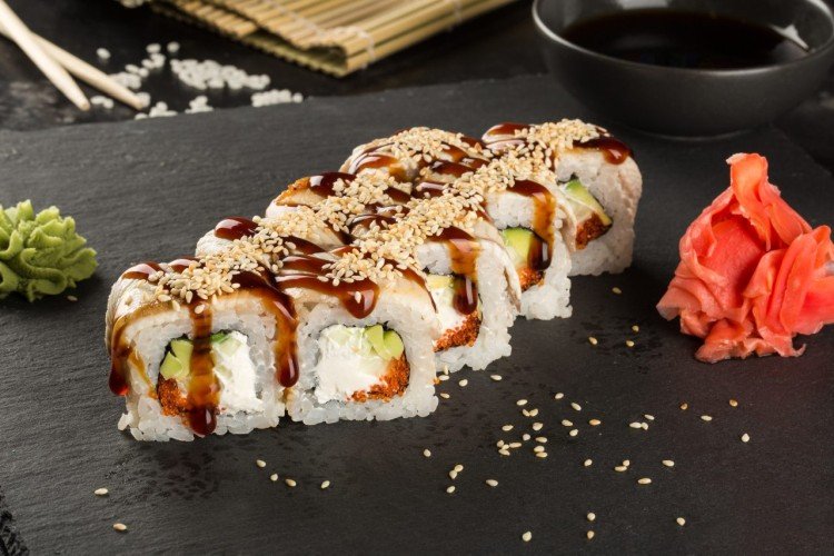 Роллы Филадельфия с угрем