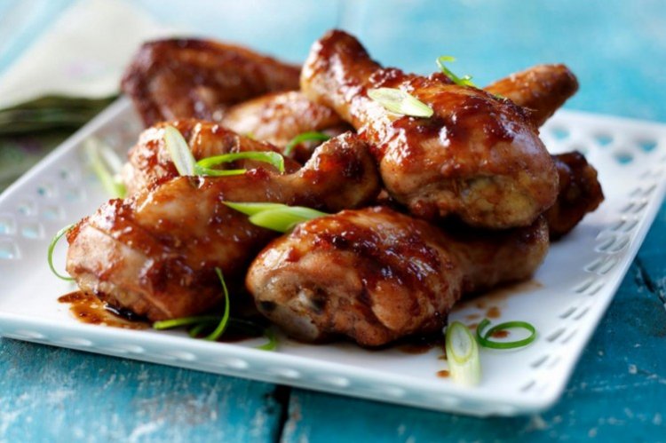 Куриные голени в соусе терияки