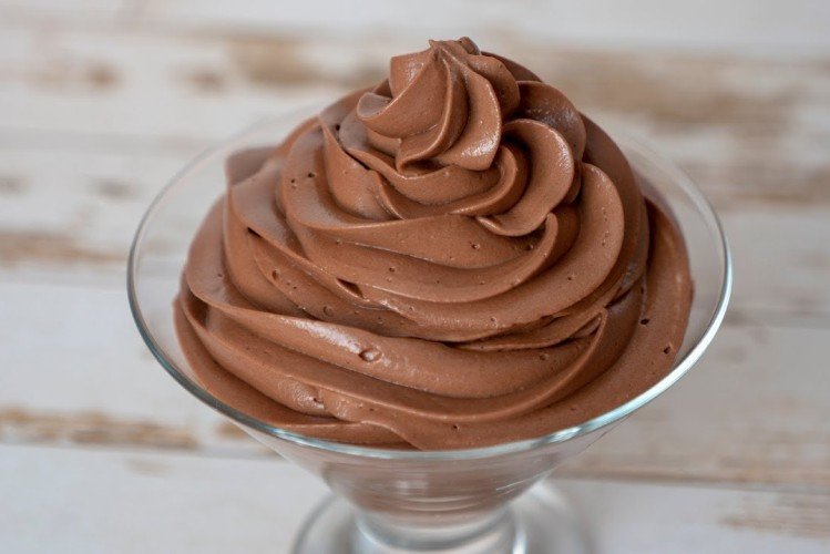 Творожный шоколадный крем