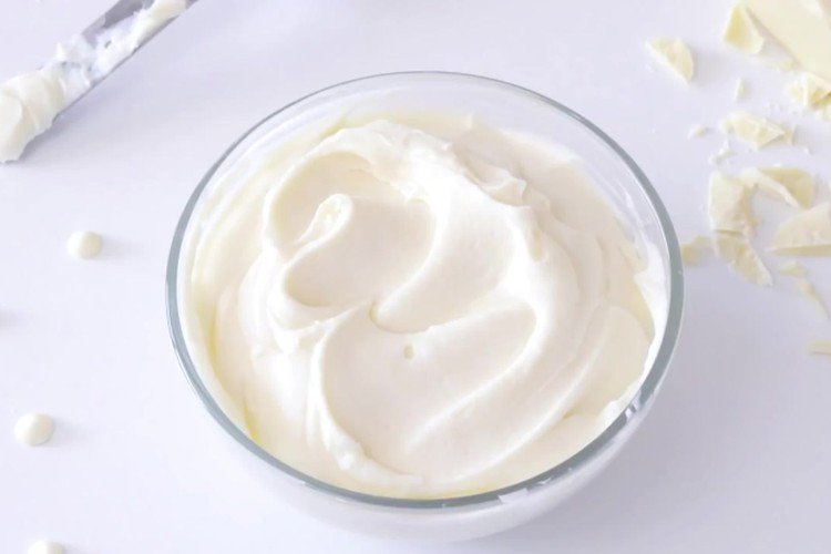 Крем из белого шоколада для торта