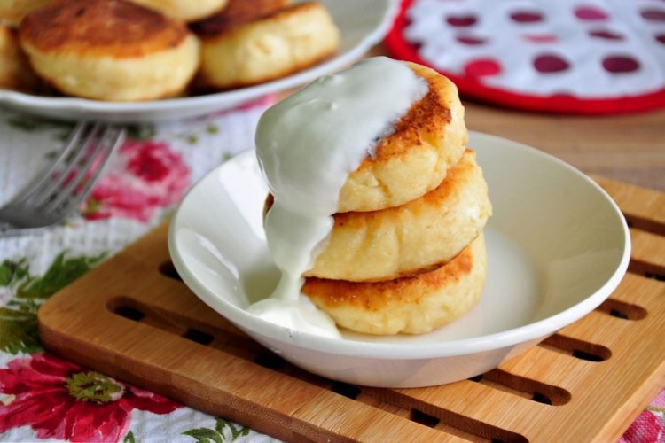 Творожники с кокосовой мукой