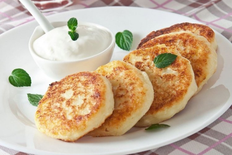 Творожники с манкой