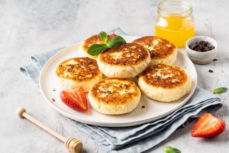 Творожники с рисовой мукой