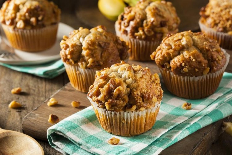 Ореховые маффины