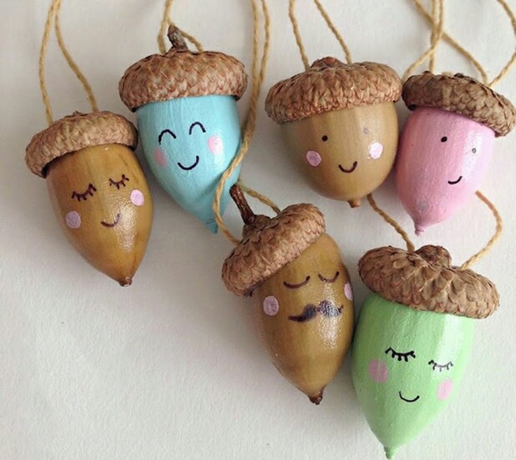 Поделки из желудей – фото и идеи