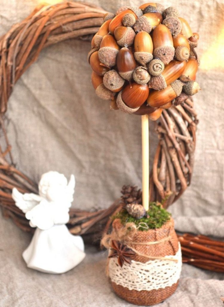 Поделки из желудей – фото и идеи