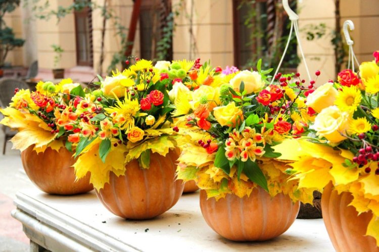Поделки из тыквы – фото и идеи