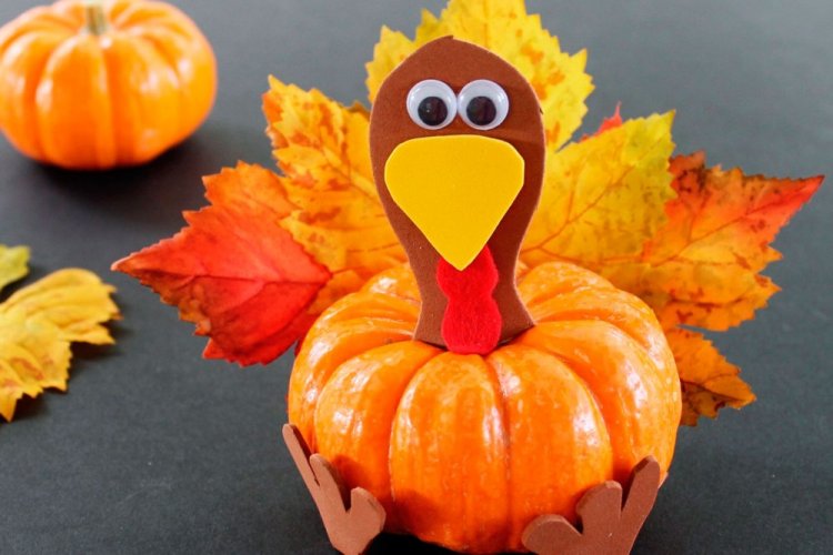 Поделки из тыквы – фото и идеи
