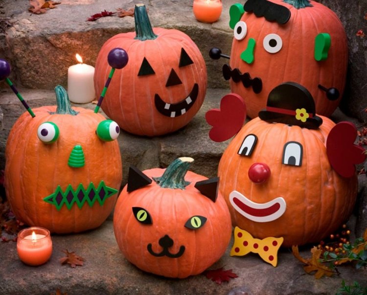 Поделки из тыквы – фото и идеи