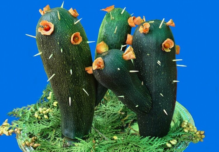 Поделки из кабачков - фото