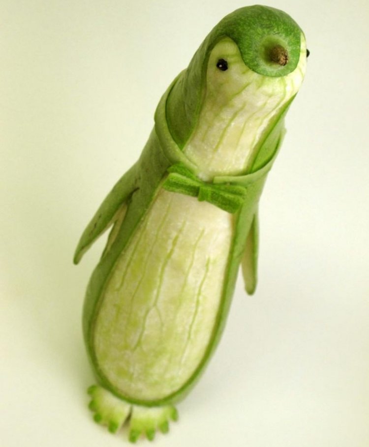 Поделки из кабачков - фото