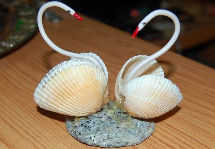 Поделки из ракушек - фото